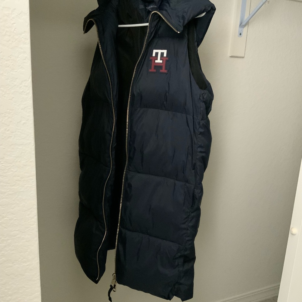 Tommy Hilfiger Navy Puffer Vest